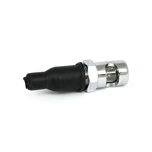 MCS License plate light mount bolt. Plain. Chrome