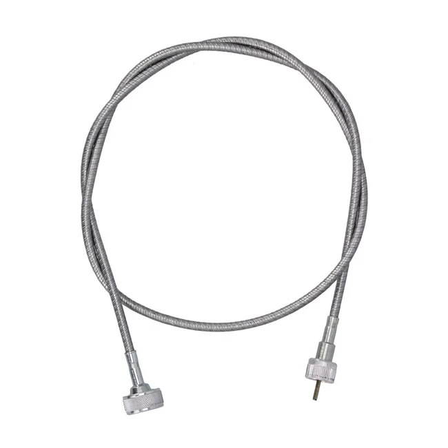 Barnett Transmission speedo cable. 46". Bare metal finish - 67026-62T