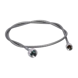 Barnett Barnett, transmission speedo cable. 46". Bare metal finish