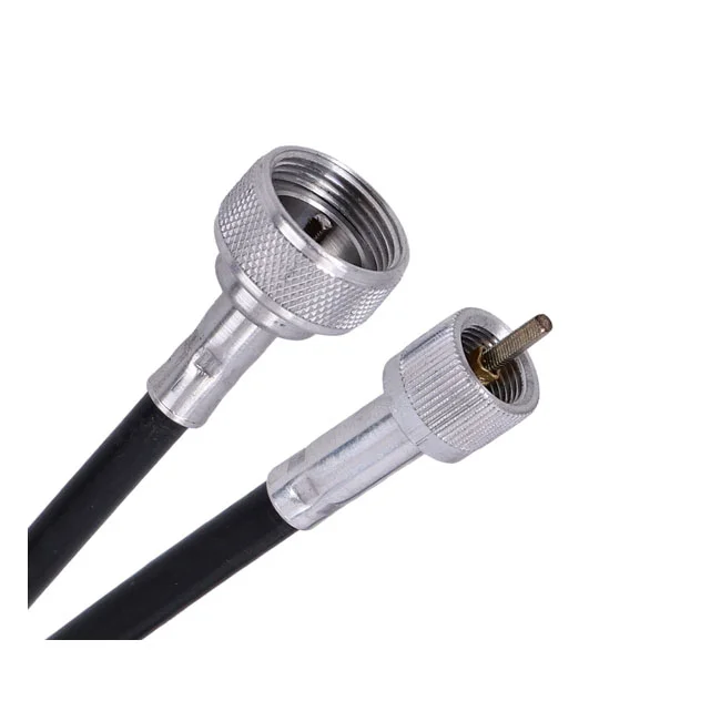 Barnett Transmission mini speedo cable. 41". Black