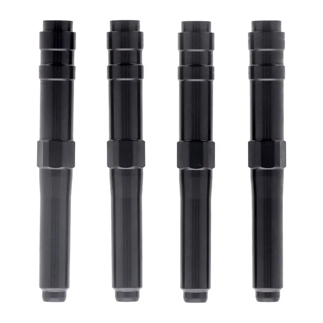 Dippert 04-up XL aluminum pushrod cover set. Black