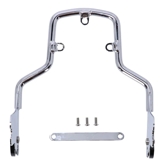 MCS Sissy bar kit 1-piece upright. Chrome - 572155