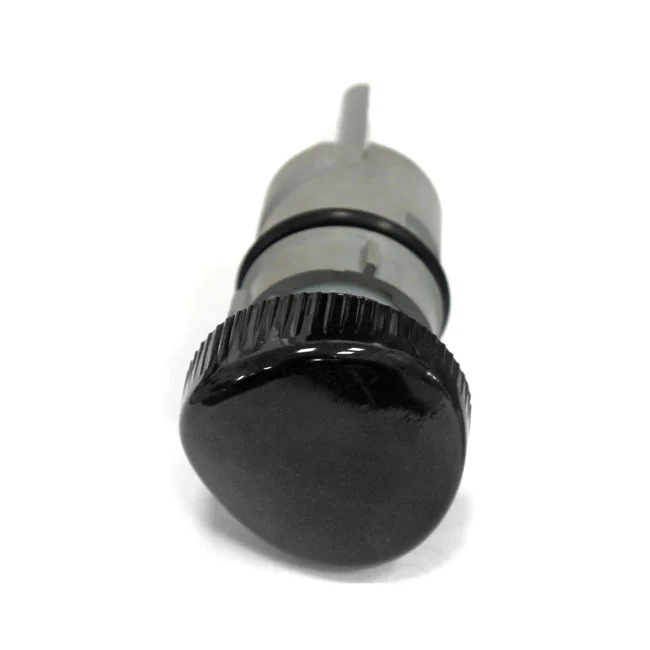 MCS Oil tank fill plug, with dipstick. Black - 572197