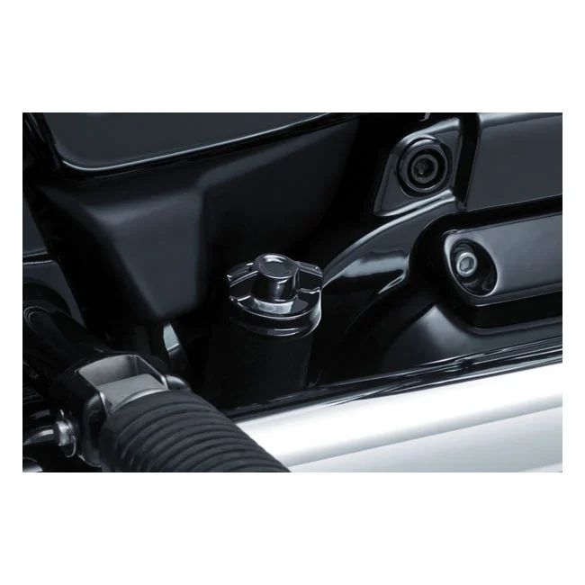 Kuryakyn Precision dipstick. Gloss black