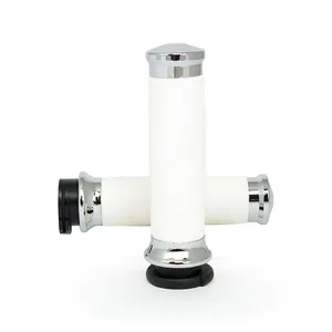 Avon Grips Avon Custom Contour grips, chrome/white