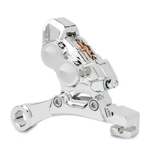 Arlen Ness Arlen Ness, 4 piston caliper & bracket kit rear