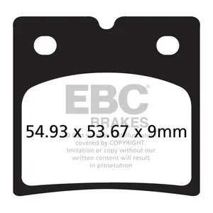 EBC EBC V-pad Semi Sintered brake pads