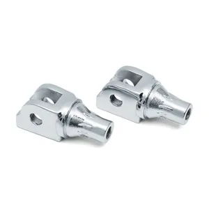 Kuryakyn Kuryakyn, Tapered front footpeg adapter. Chrome