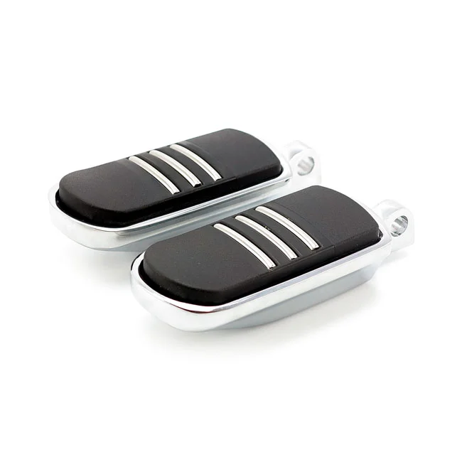 MCS Galaxy, foot peg set chrome - 50211-04