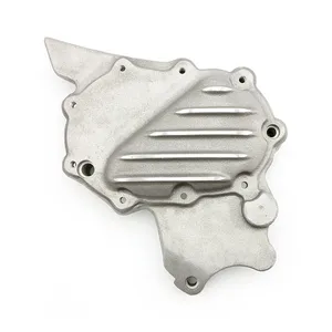 EMD EMD, ribbed sprocket cover XL. Semi-Polished