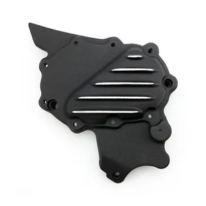 EMD EMD, ribbed sprocket cover XL. Black Cut