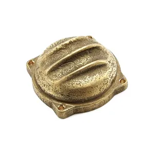 Wannabe choppers Wannabe Choppers, ribbed CV carb top cover. Brass
