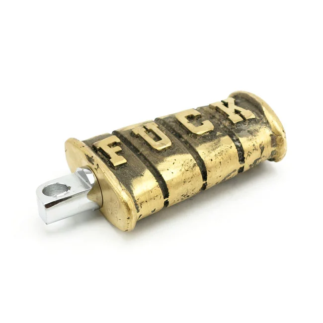 Wannabe choppers Choppers, kicker pedal ''Fuck''. Cast brass