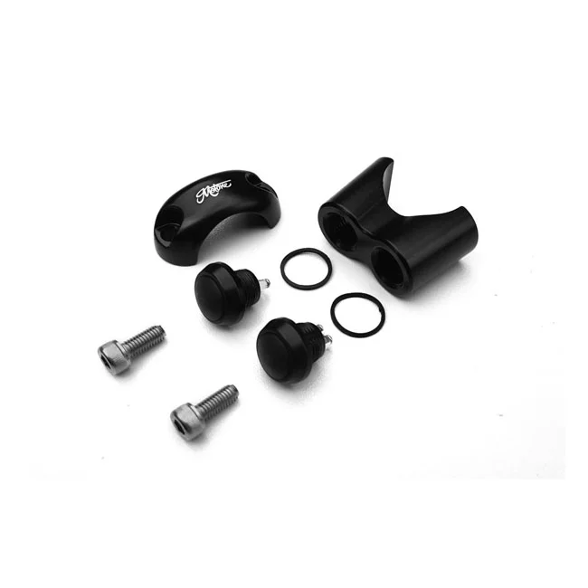Motone Micro switch with 2 buttons. Black