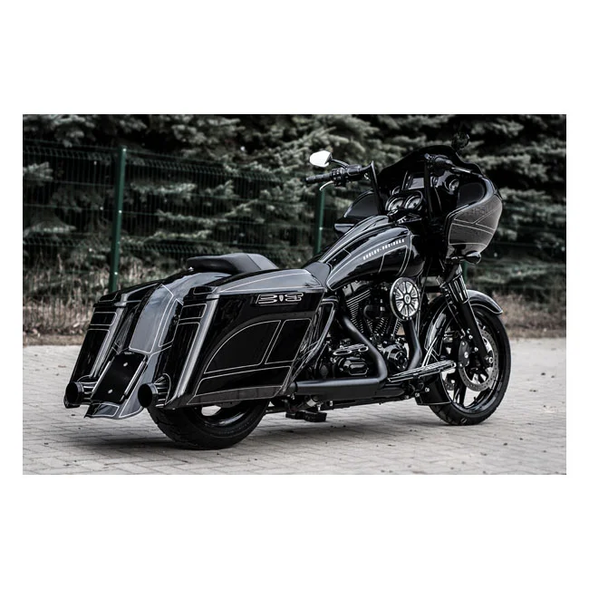 Killer Custom Custom 5" down stretch extended saddlebags