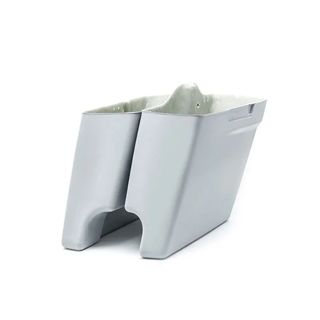 Killer Custom Custom 4" down stretch extended saddlebags