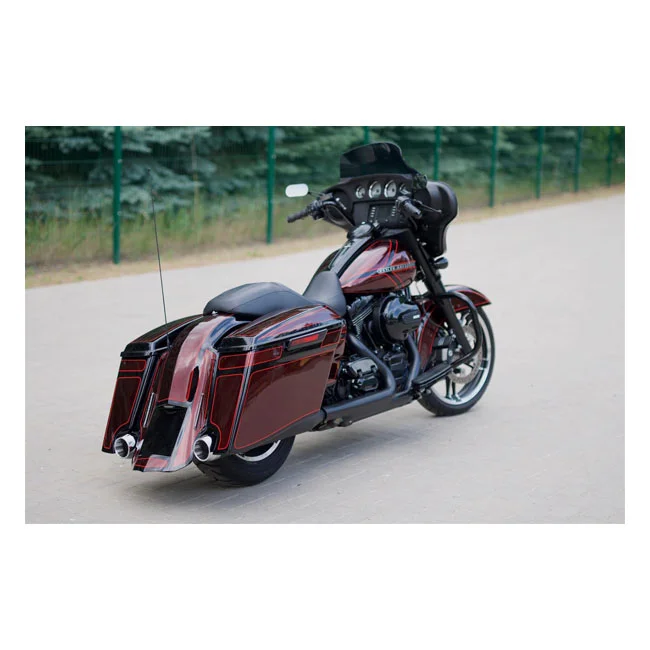 Killer Custom Custom 3" down stretch extended saddlebags