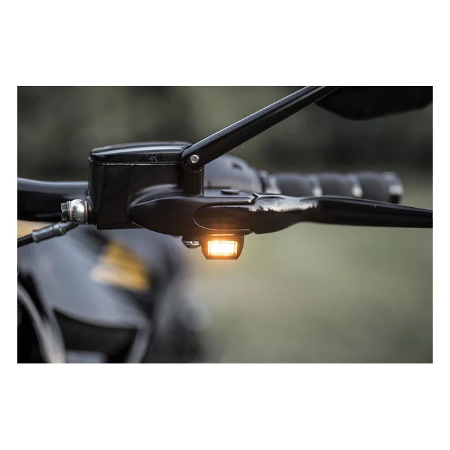 Killer Custom Custom "Turbo" LED turn signals. Black
