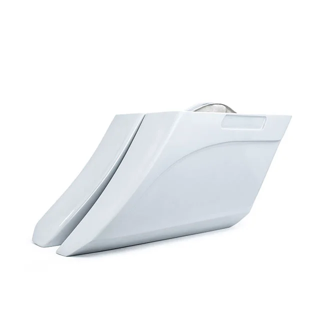 Killer Custom Custom, 7" stretch Down extended saddlebags