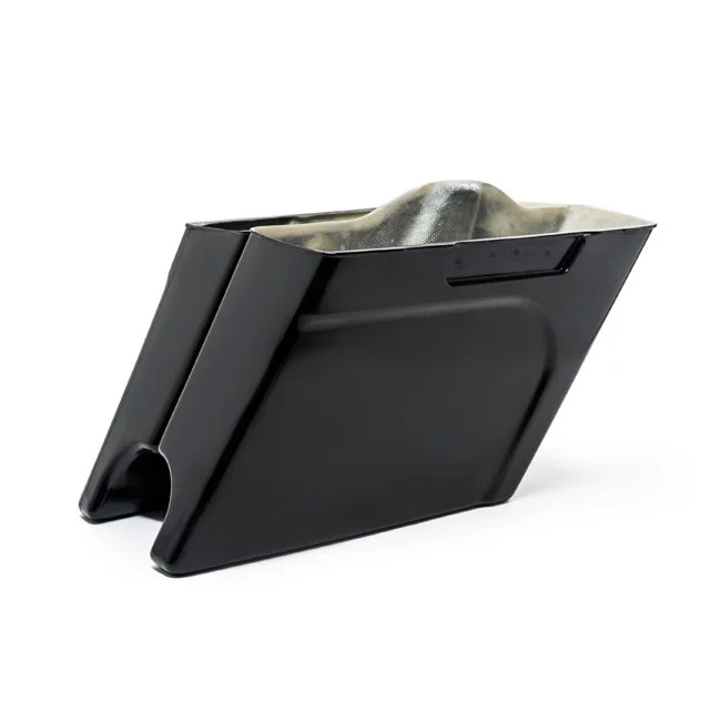 Killer Custom Custom 4" stretch Down extended saddlebags