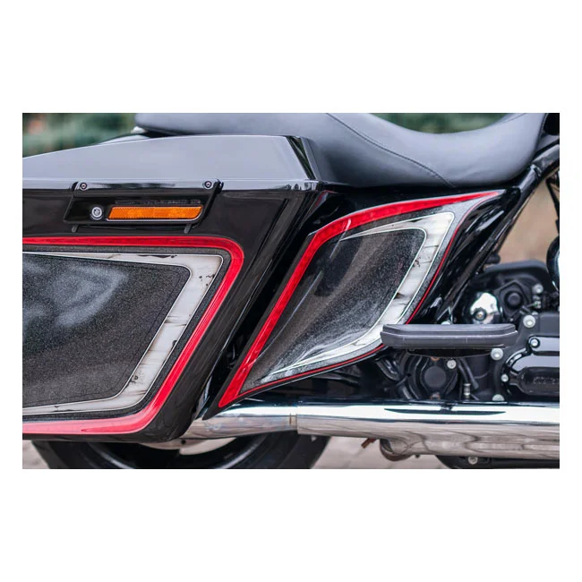 Killer Custom Custom stretched extended side covers "Wave"