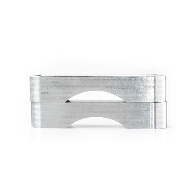 Killer Custom Custom, front fender spacers. Raw aluminum