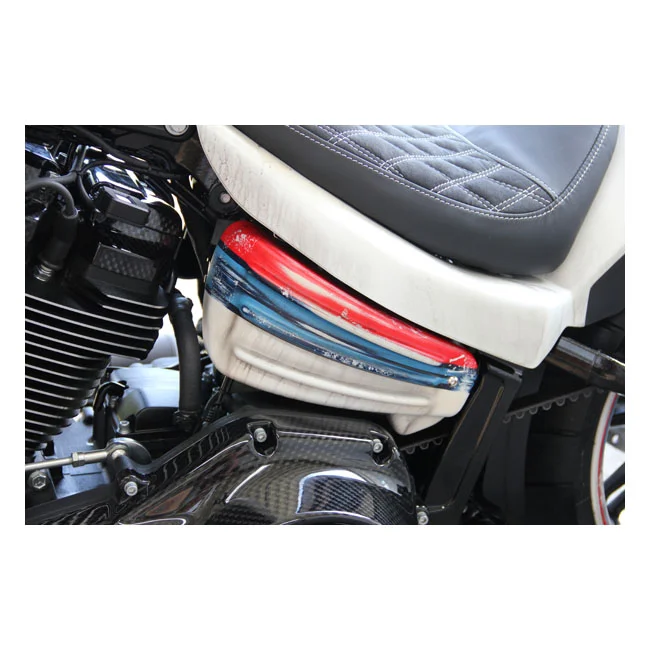 Cult-Werk Side cover set ''Racing''. Gloss black