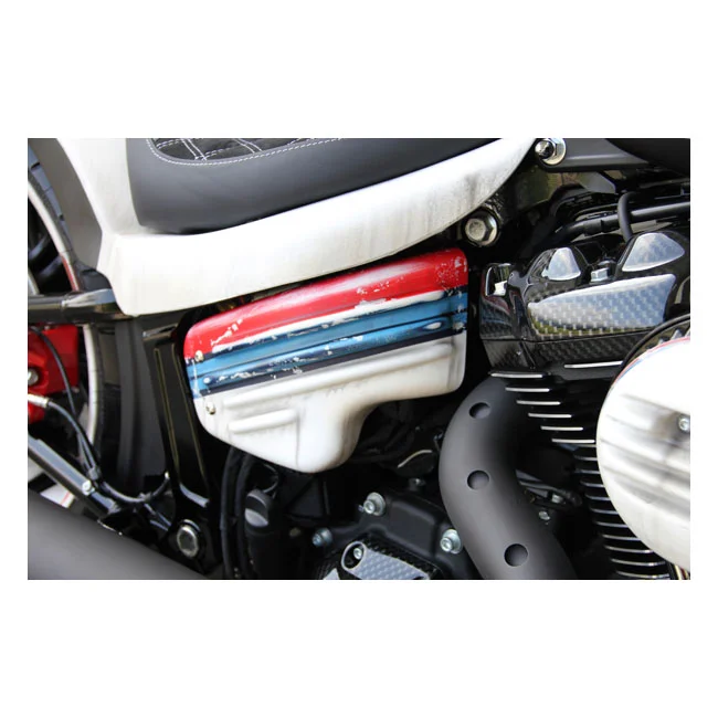 Cult-Werk Side cover set ''Racing''. Gloss black