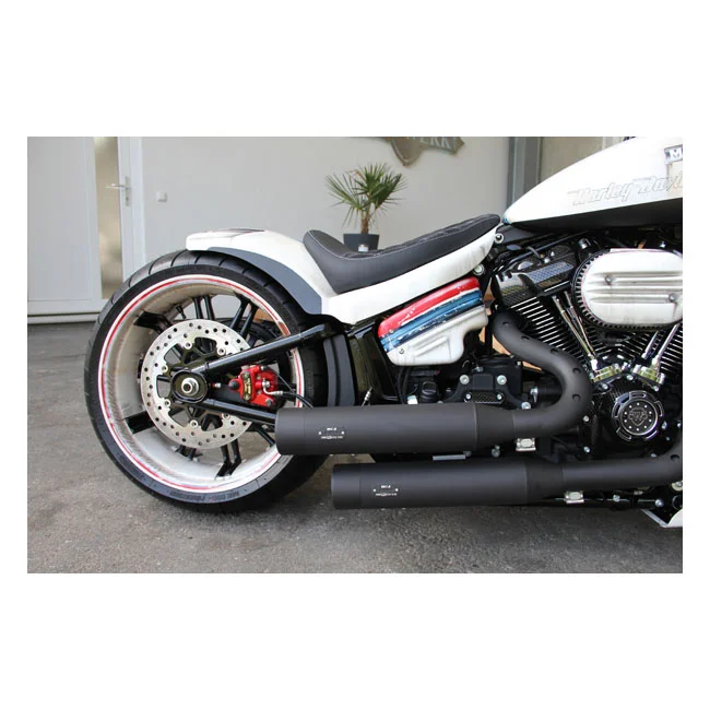 Cult-Werk Side cover set ''Racing''. Gloss black