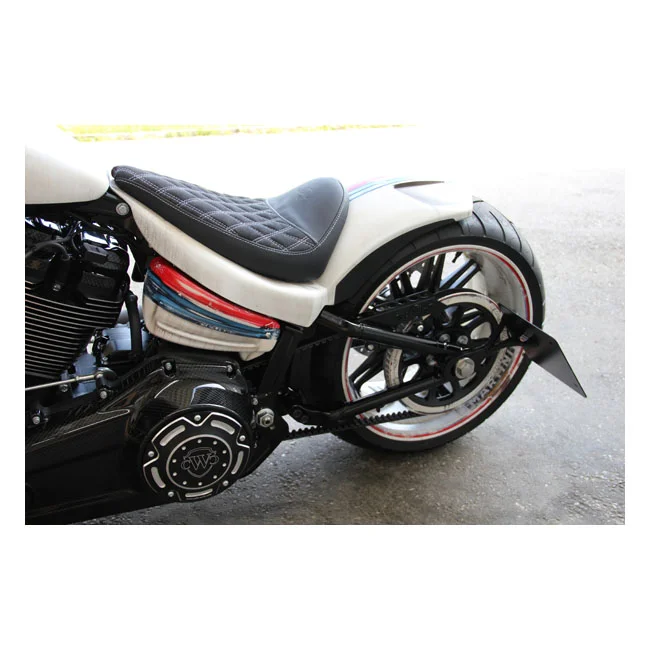 Cult-Werk Side cover set ''Racing''. Gloss black
