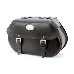 Longride Longride leather smooth saddlebags #145