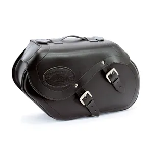 Longride Longride leather smooth saddlebags #147