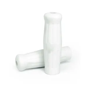 MCS Vintage style 7/8" grips white