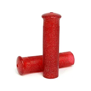 MCS Anderson 7/8" grips glitter red