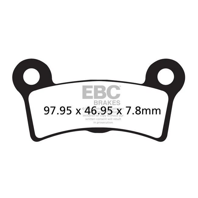 EBC BRAKE PAD SINTERED HH
