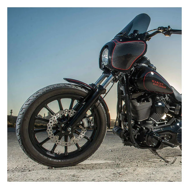 Arlen Ness Ness, Jagged brake rotor. 11.8"
