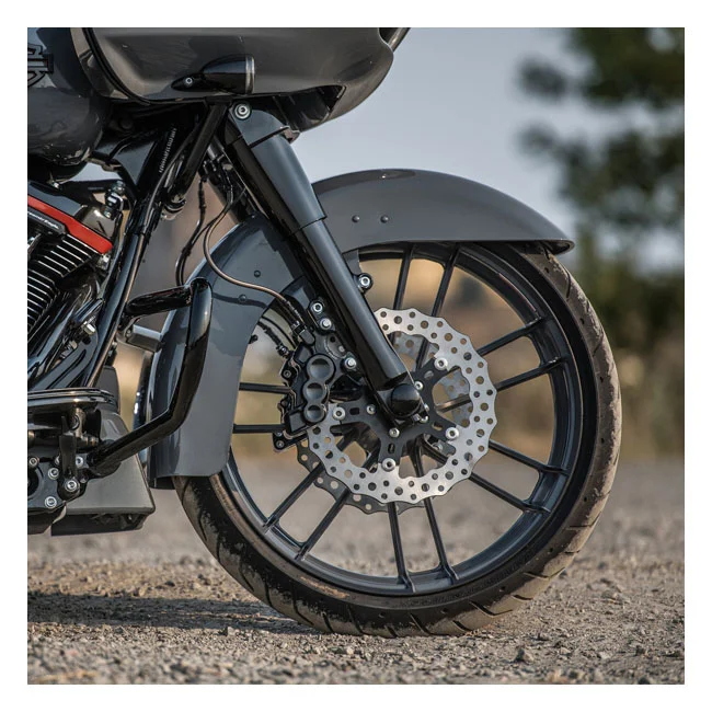 Arlen Ness Ness, Jagged brake rotor. 11.8"