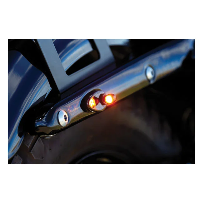 Kuryakyn Fender strut cover plates gloss black