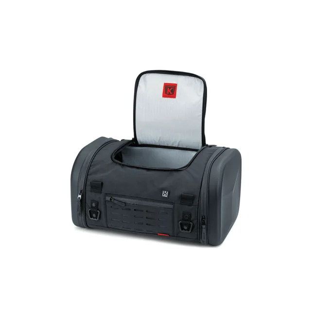 Kuryakyn Xkursion XS steward roll bag, black