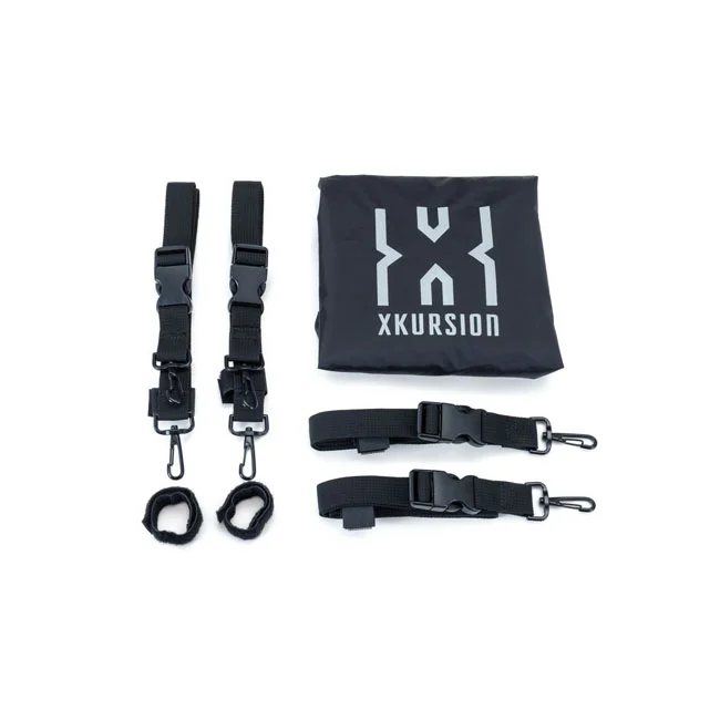 Kuryakyn Xkursion XS steward roll bag, black
