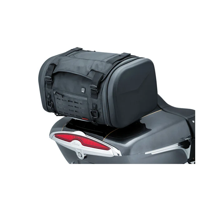 Kuryakyn Xkursion XS steward roll bag, black