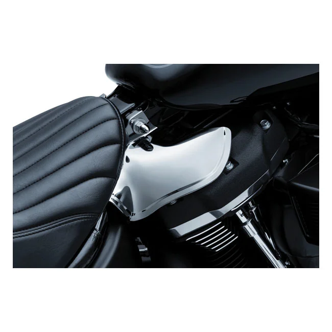 Kuryakyn Saddle shields reflective. smoke