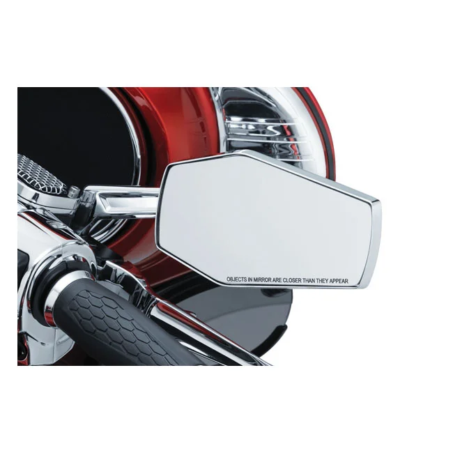 Kuryakyn Hex mirrors. Chrome, ece