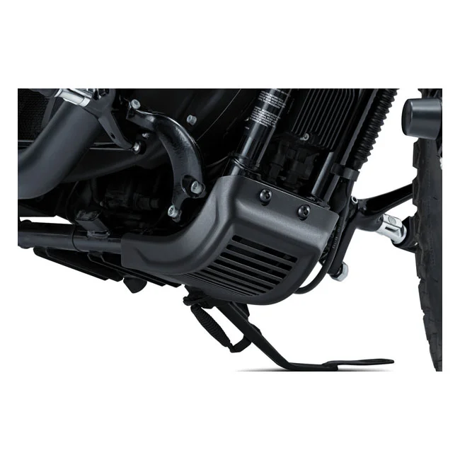 Kuryakyn Dillinger skid plate. Satin black