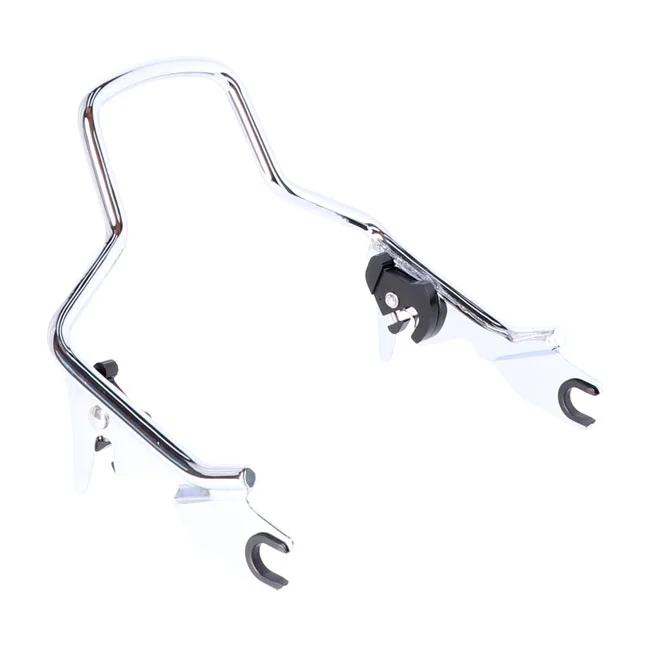 MCS Sissy bar kit 9.5" 1-piece upright. Chrome - 52610-09A