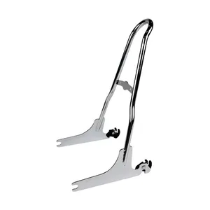 MCS Sissy bar kit 21" 1-piece upright, chrome