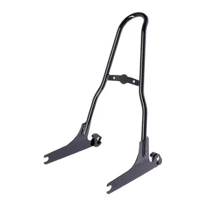 MCS Sissy bar kit 21" 1-piece upright, black