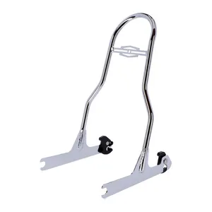 MCS Sissy bar kit 17.50" upright chrome