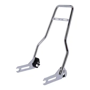 MCS Sissy bar kit 15.75" upright chrome