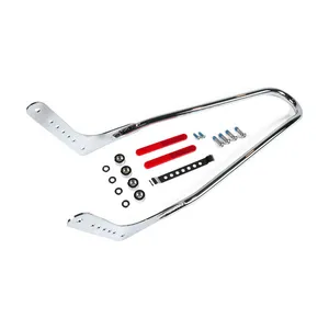 MCS Sissy bar kit 21" upright chrome